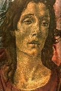 BOTTICELLI, Sandro San Barnaba Altarpiece (detail: head of St John) gdfg France oil painting reproduction